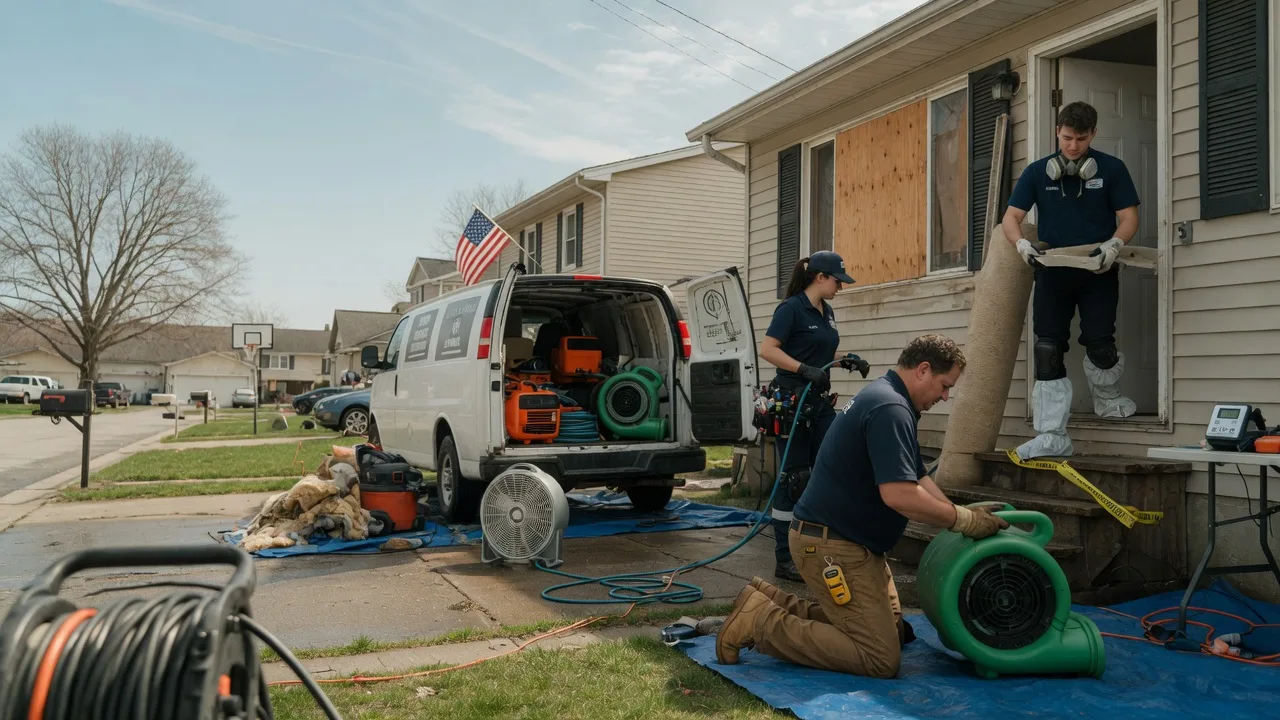 Water Damage Restoration in Teachey, NC near me